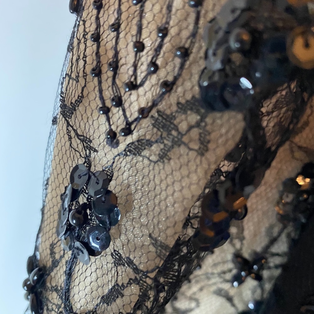 Gorgeous Vintage beaded cocktail dress - Picture 4 of 4